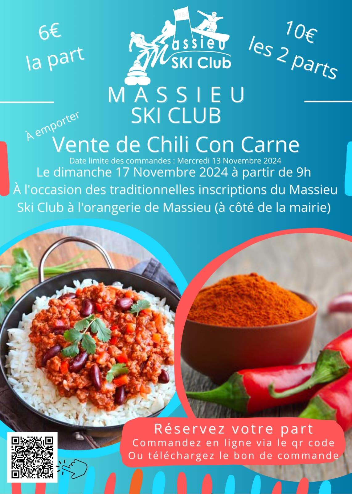 Affiche chili cone carne