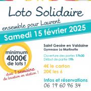 Projet affiche loto solidaire 15 01 25